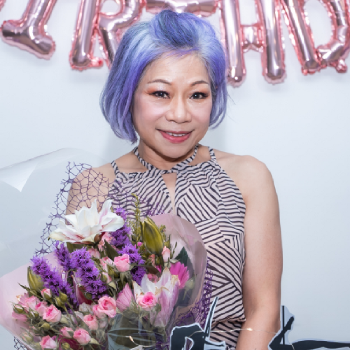 A 60-year-old "girlish mind" mother chases her dreams with children with a rare disease