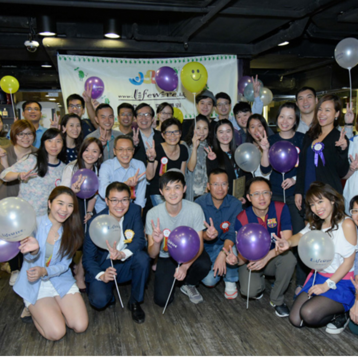 Doing good deeds can't be「圍威喂」10.23 Lifewire Victory Party