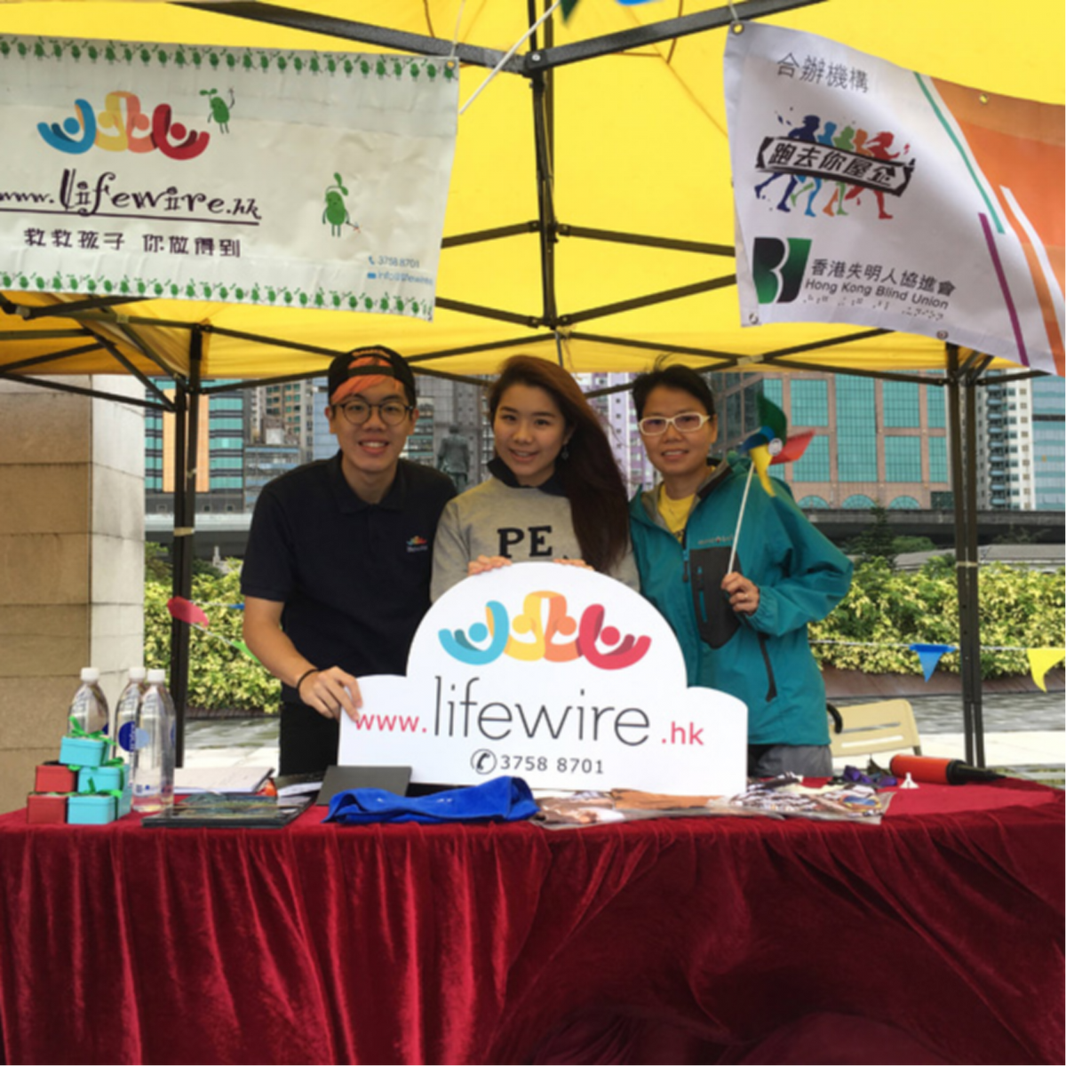 Temperature drops sharply, Lifewire sends warmth