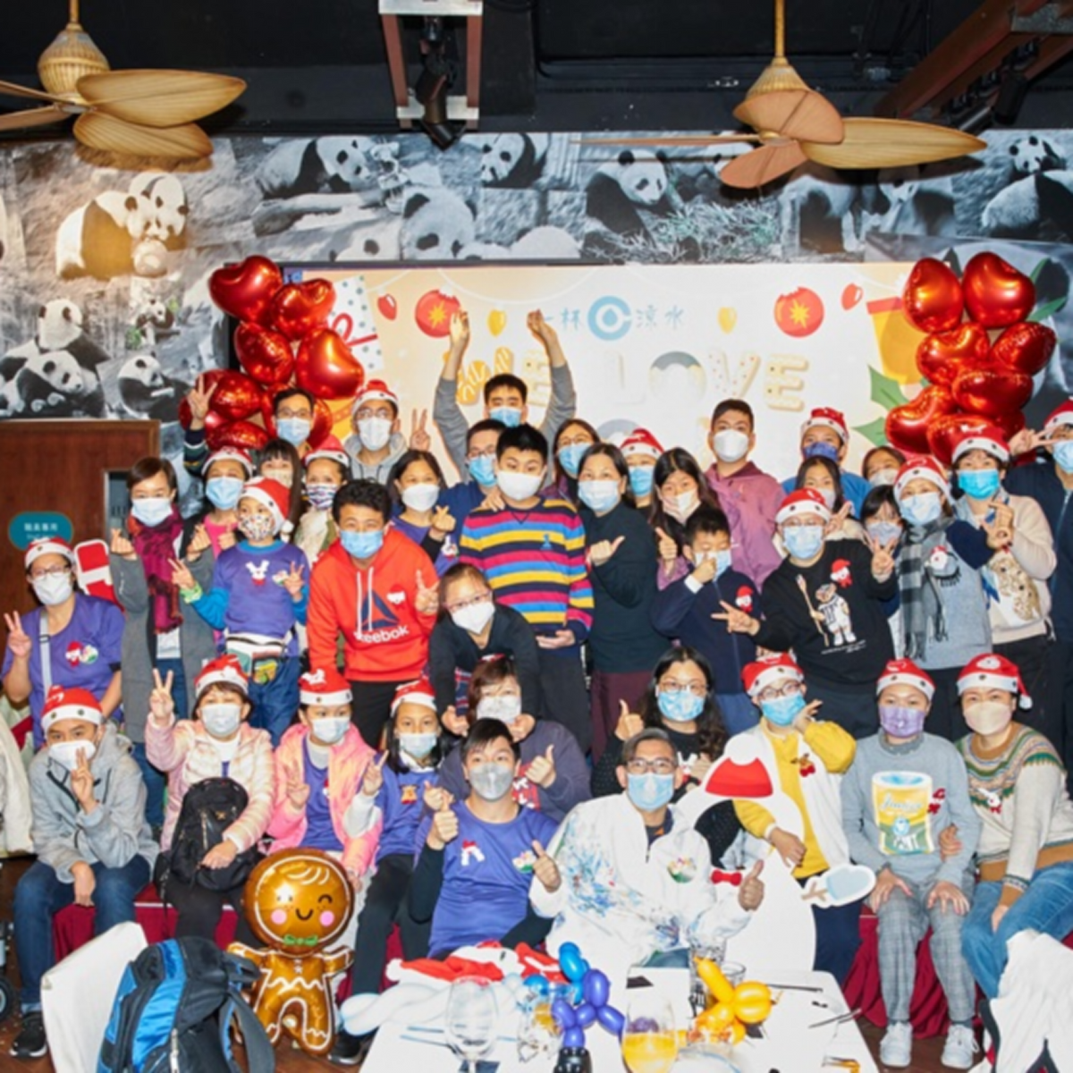 Warm Gathering In The Cold Winter