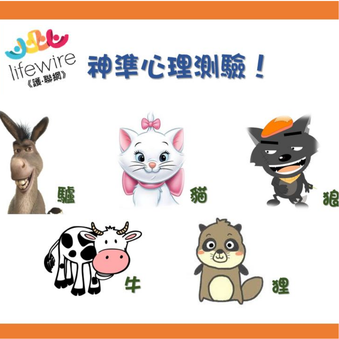 Lifewire心理測驗 睇你點揀?