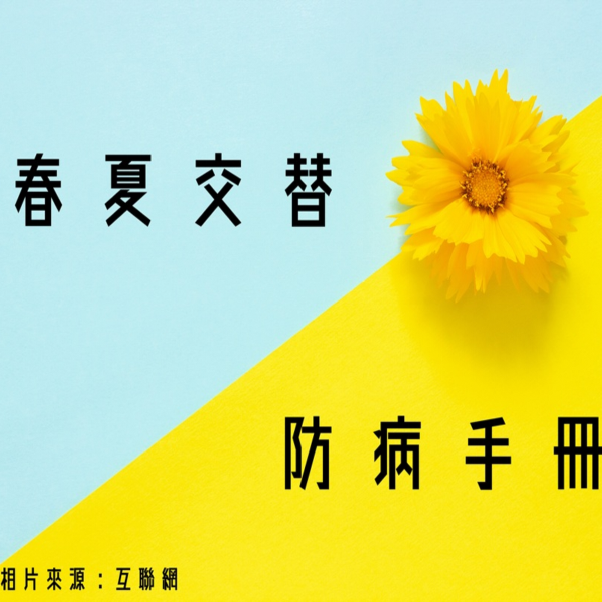 春夏交替防病手冊