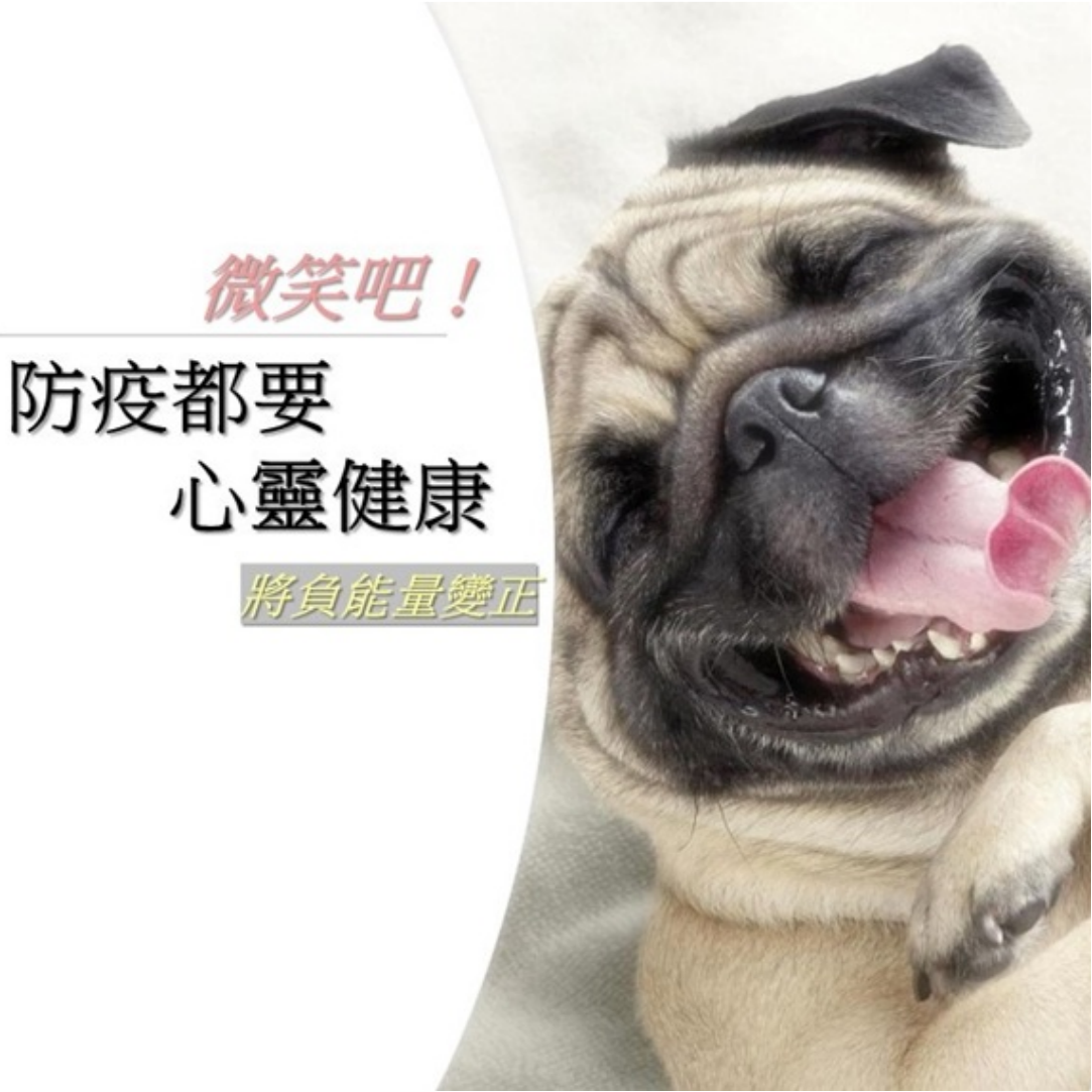 防疫都要心靈健康 請微笑吧! 將負能量變正!