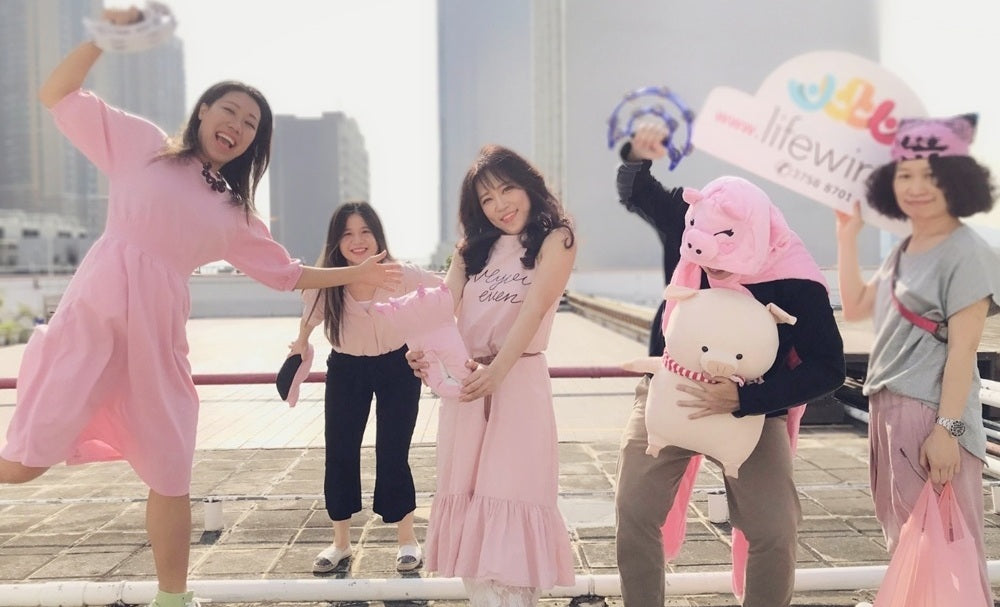 【#Dress Pink Day】#Breast Cancer Awareness Month
