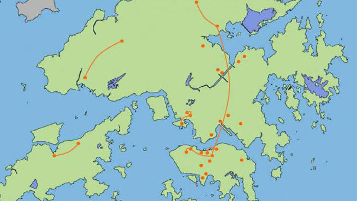 步行巡迴俊和工程項目籌款活動