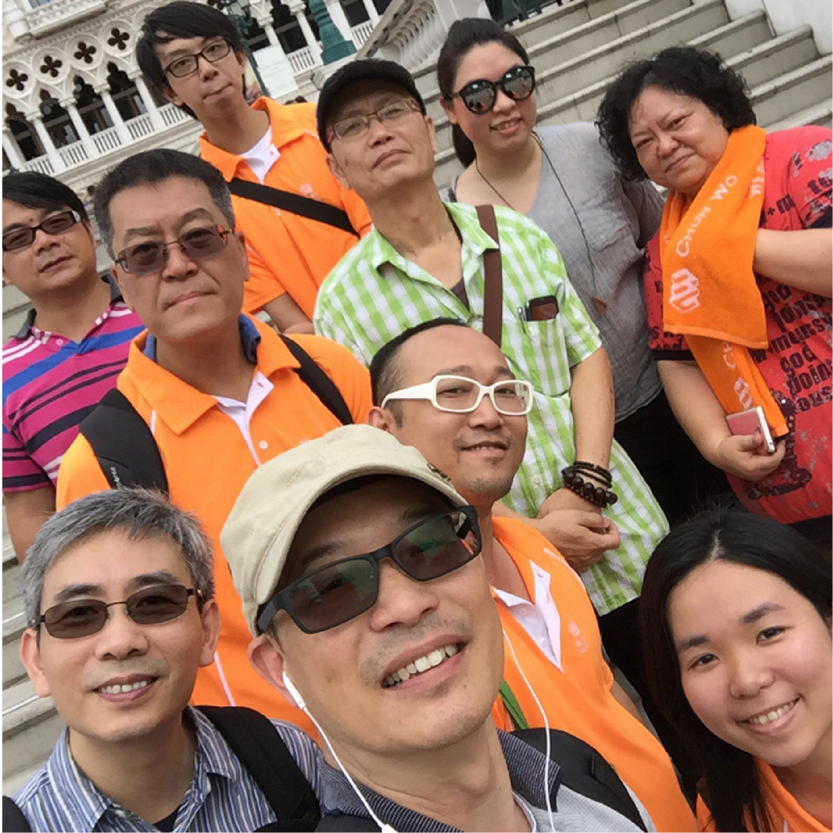 Macau colleagues raise funds for sick children despite heat wave!