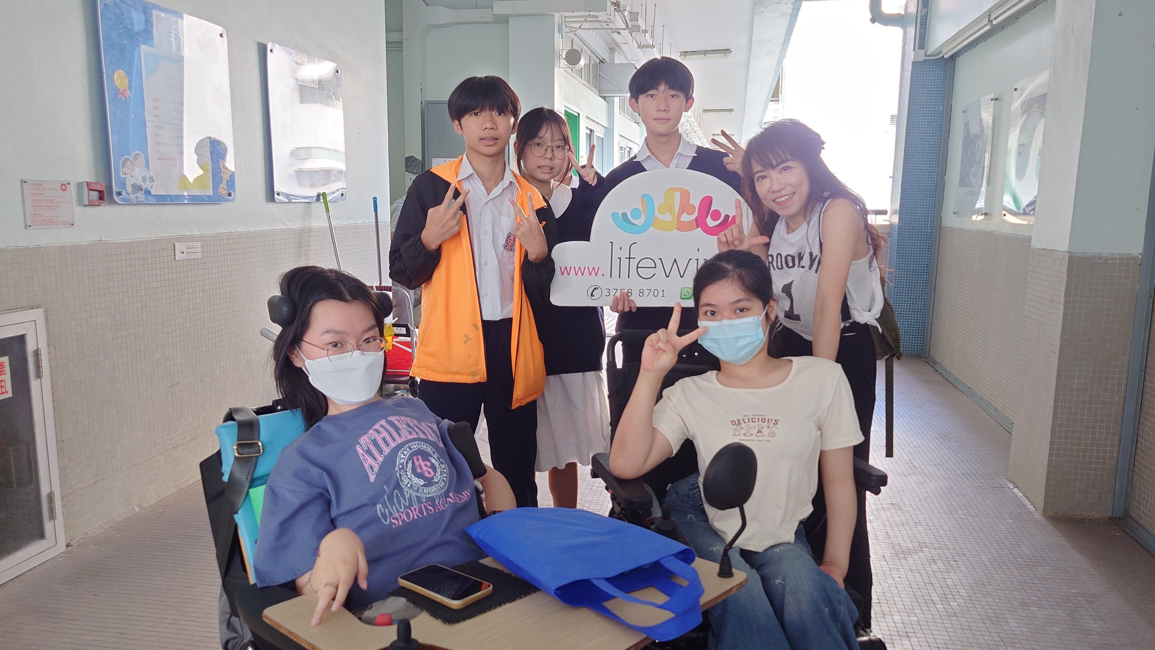罕見病童走入校園 分享不一樣的生活