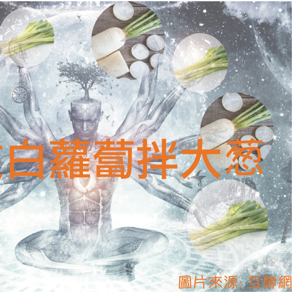 無敵白蘿蔔拌大葱