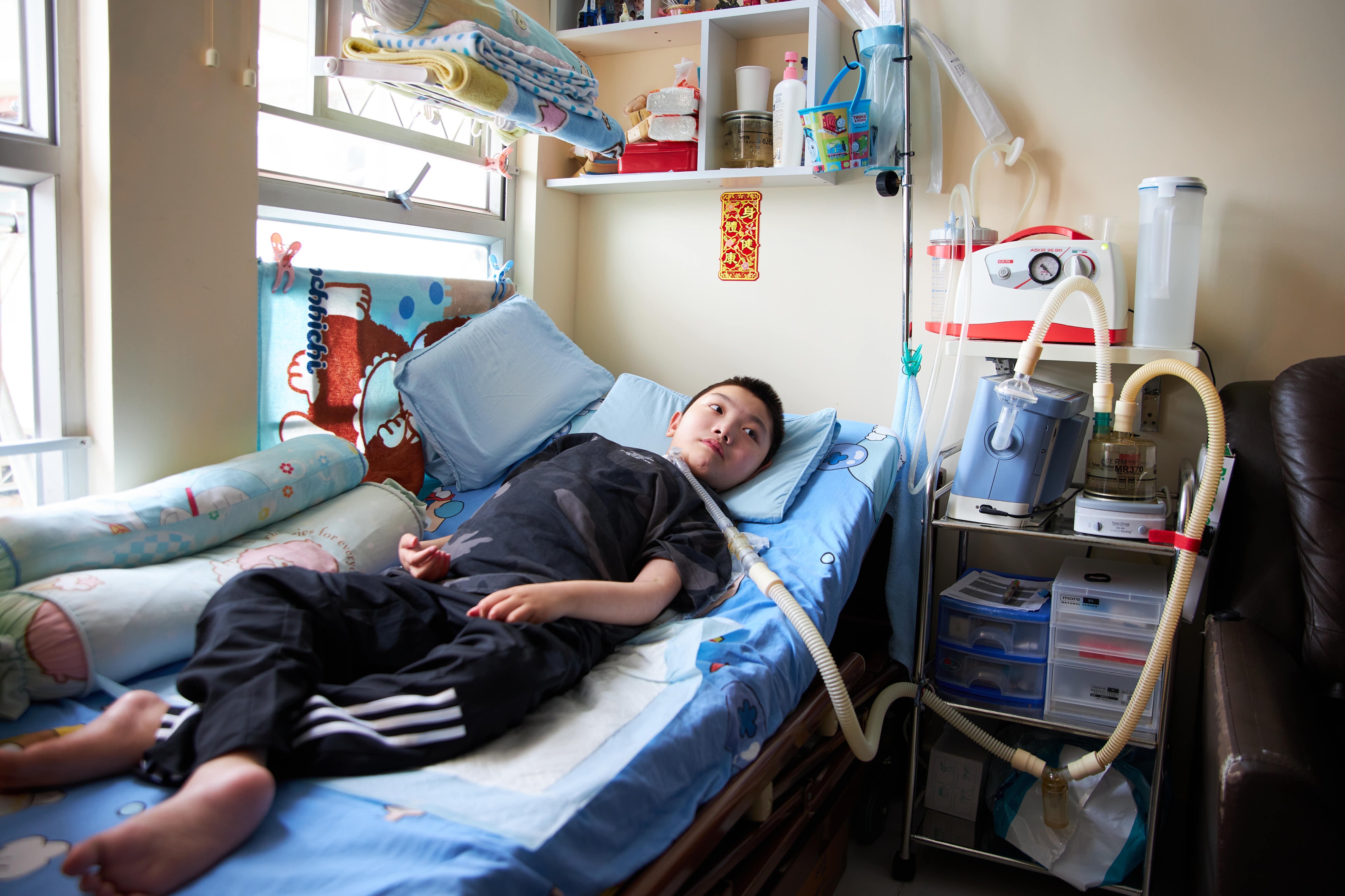 Child with Muscle atrophy - Lok Chun-Ting